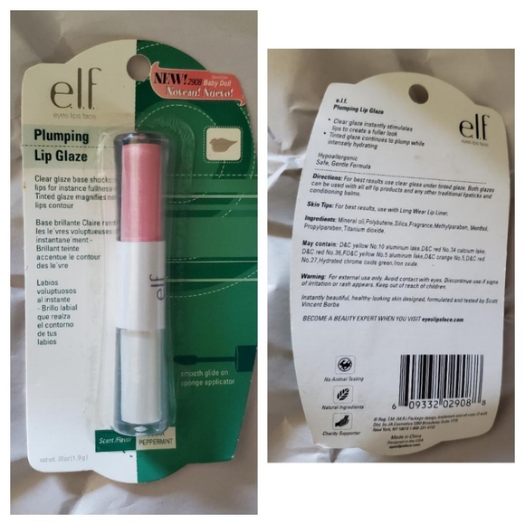 ELF Eyes Lips Face Cosmetics Makeup Powder Glaze  Shadow Eyelash curler PUFFS - Picture 6 of 11